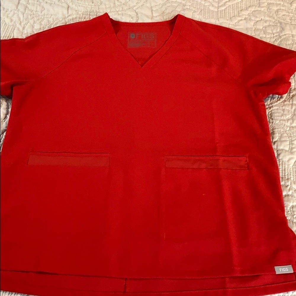 Red Delmas Top